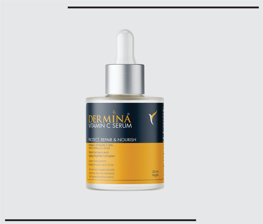 Vitamin C Serum for Hyperpigmentation  20ml (Ferulic Acid 0.1%,Centellia Asiatica 0.1%,GWhite VCE(Ethyl Ascorbic Acid15 % , Nicotinamide 2%,Dexapanthenol0.2%) by CSC
