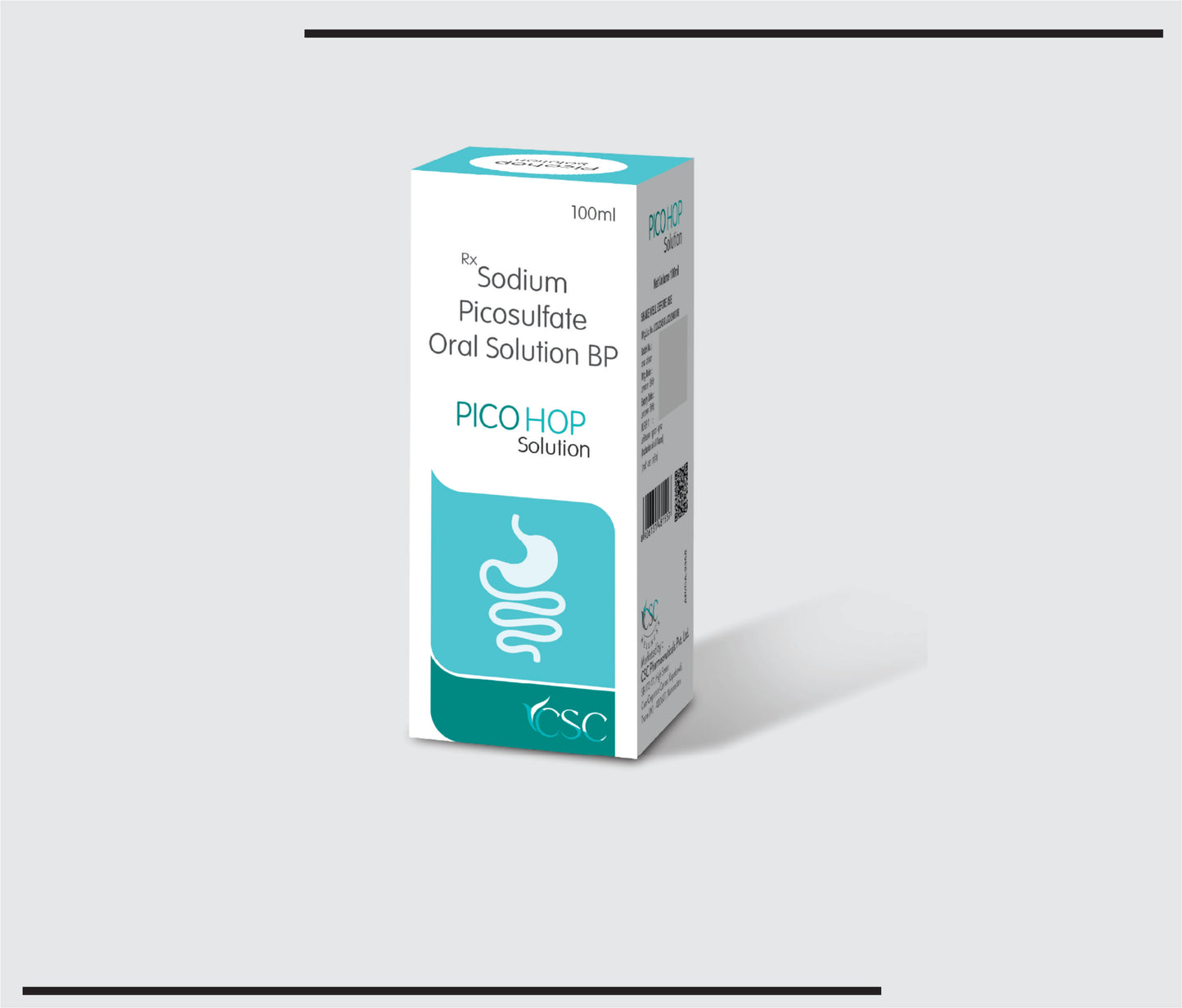 Picohop (100 ml  ) Sodium Picosulfate BP 5 mg in a Flavour Sorbital Base by CSC1