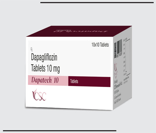 Dapatech 10 10x10 (Dapagliflozin 10 mg) by CSC