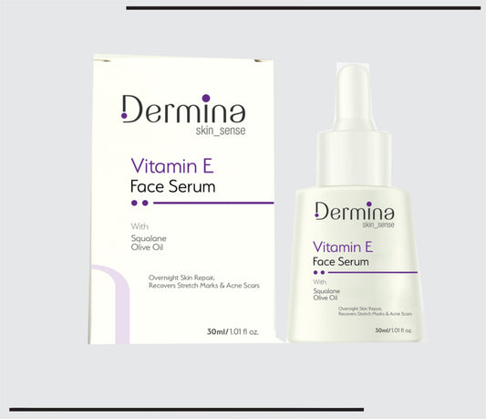 Vitamin E  5000 Serum New  (30 ml) Vit.E Acitate -3.5% ,Jojoba seed Oil 0.5%, Sesame oil 0.5%,Dexapanthenol1.0%, Vit. APalmitate 0.2%,Aloevera Extract-200X 0.02% by CSC