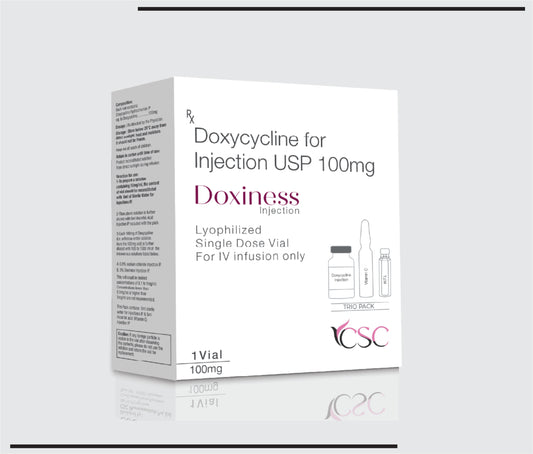 Doxiness  Vial (Doxycycline 100mg) by CSC