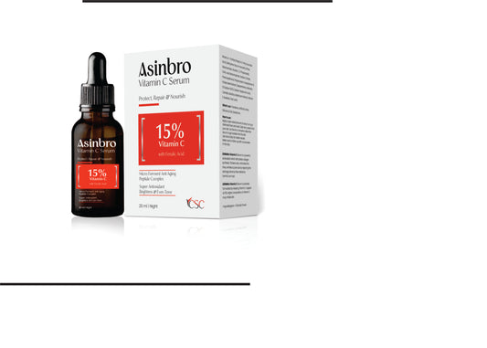 Asinbro Serum  20ml (15% Vitamin C with Ferulic Acid) by CSC