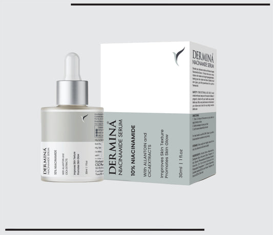 Dermina Niacinamide 10% Serum 30ml (30 ml) 10% Niacinamide with Allantoin and CICA extracts by CSC