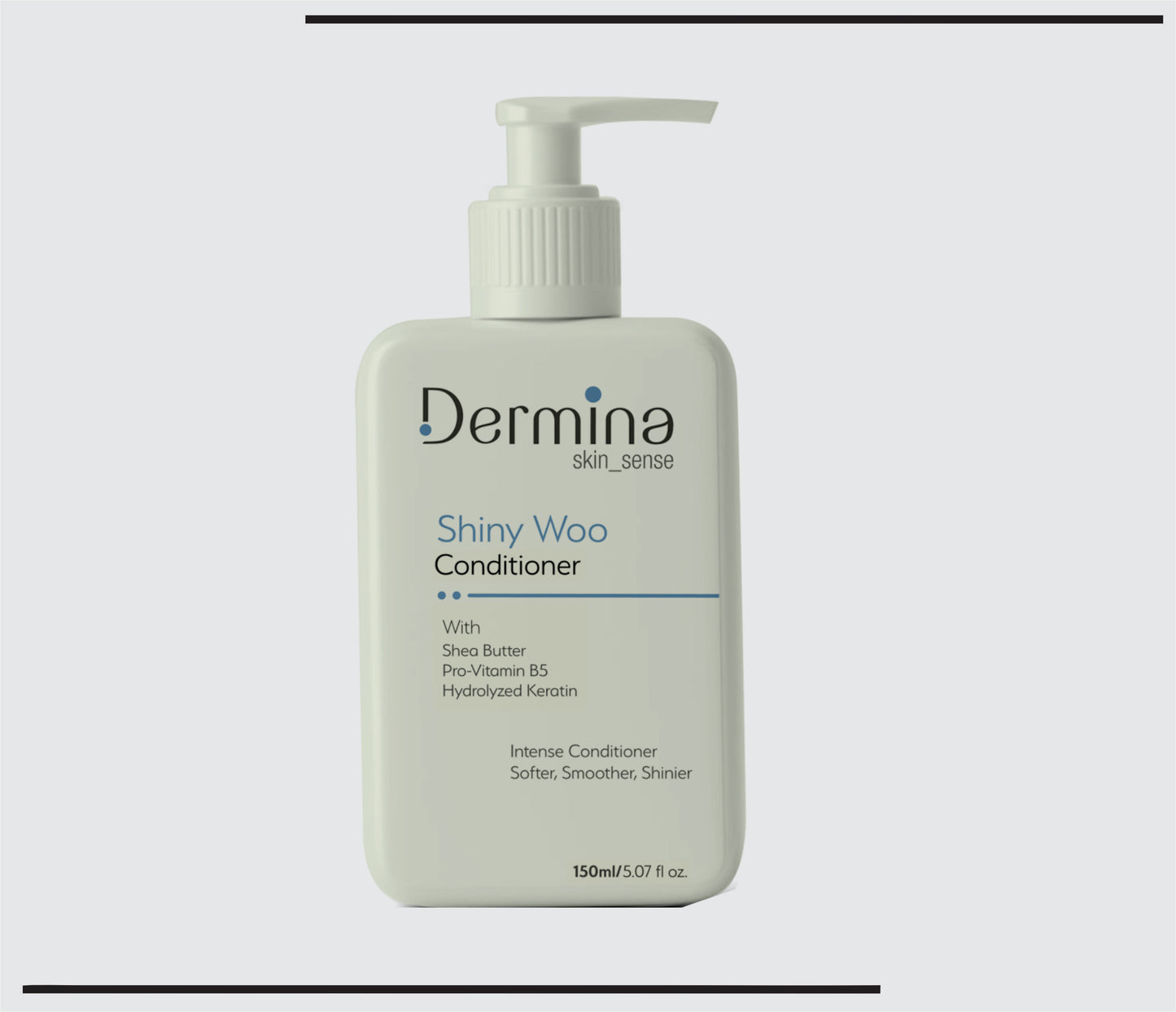 Shiny Woo Conditioner  (150 ml ) Shea Butter, Pro -Vit. B5,Hydrolized Keratin  by CSC