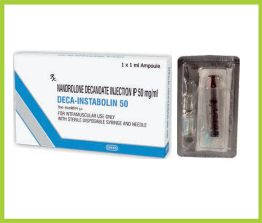 DECA-INSTABOLIN-50 INJ. 1ML ( Nandralone Decanoate Inj. 50 mg/ 1ml ) by Intas
