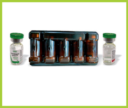 DEKSA INJ. 2ML (Amber PVC) ( Dexamethasone 4mg/ml  ) by Intas