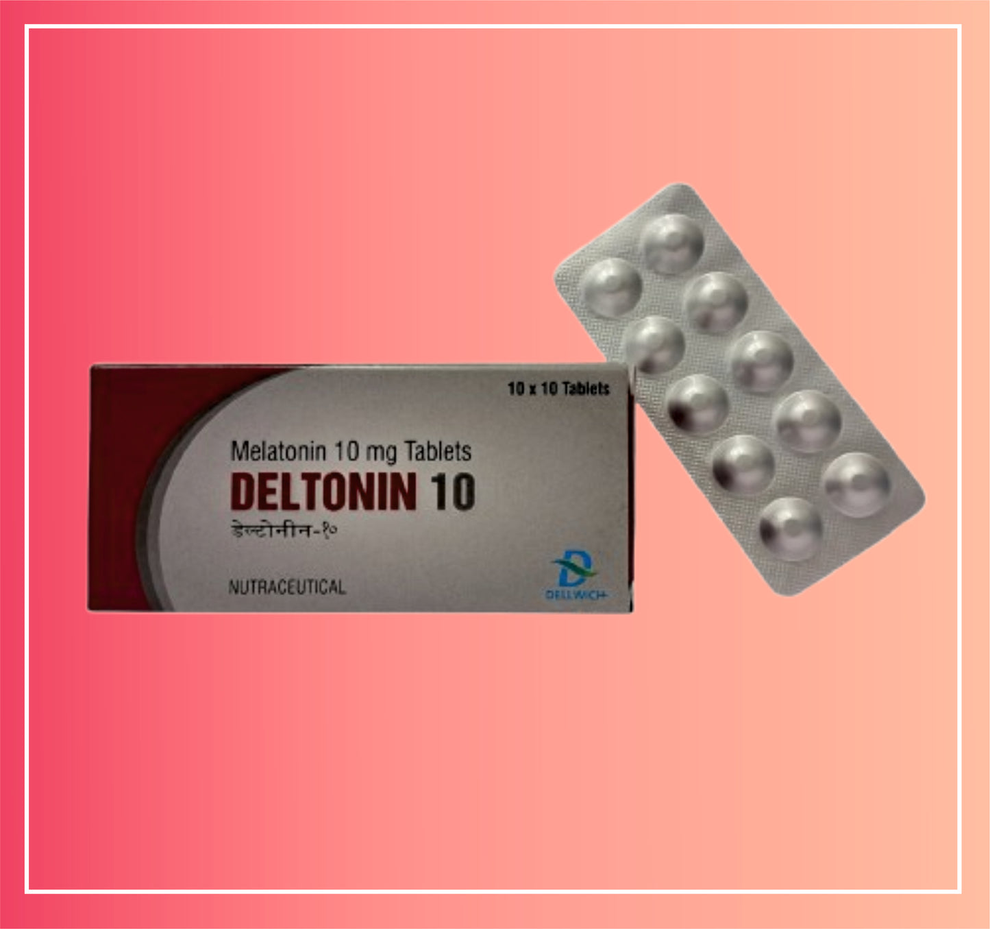 Melatonin 10 {Rate of 10 Tab} by Dellwich