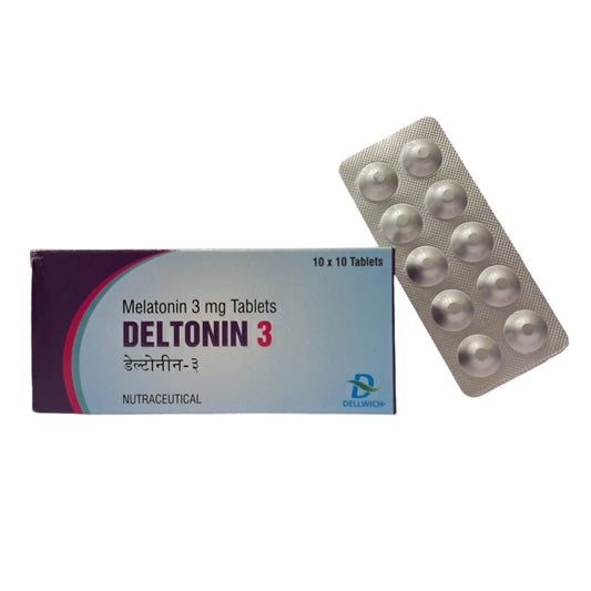 Melatonin 3 {Rate of 10 Tab} by Dellwich