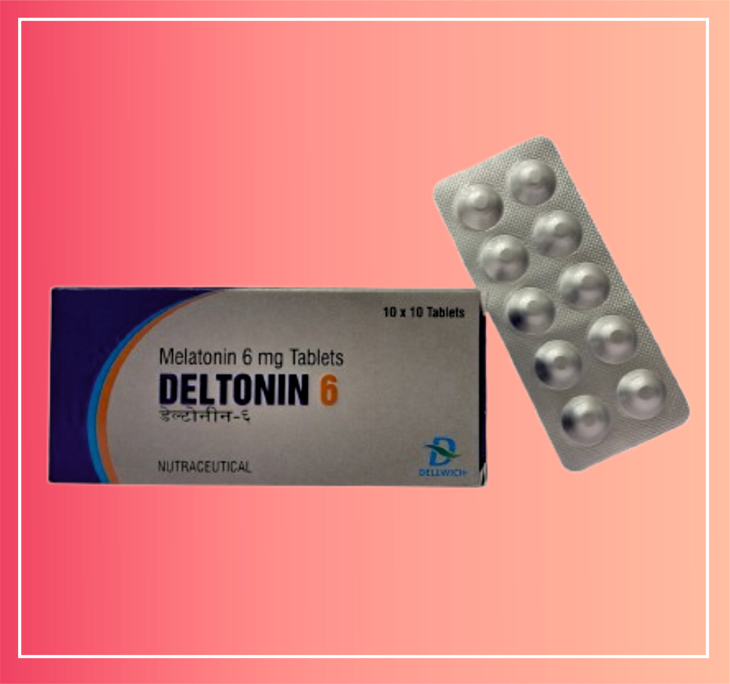 Melatonin 6 {Rate of 10 Tab} by Dellwich