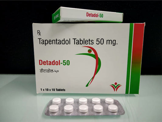 Tapentadol Hcl 50 {Rate of 10 Tab} by Dellwich