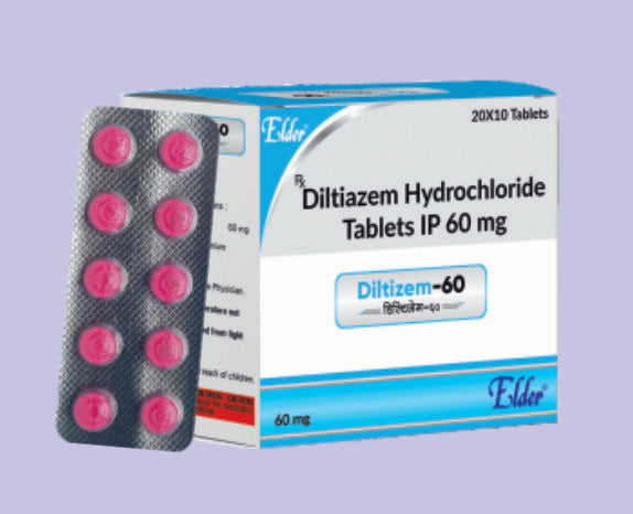 DILTIAZEM 60 TABS 10'S ( Diltiazem 60 MG
 ) by Elder