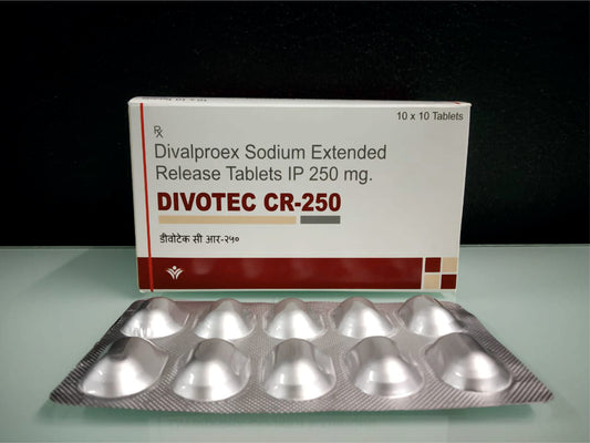Divalproex Sodium Eq. To Valproic Acid 250  {Rate of 10 Tab} by Dellwich