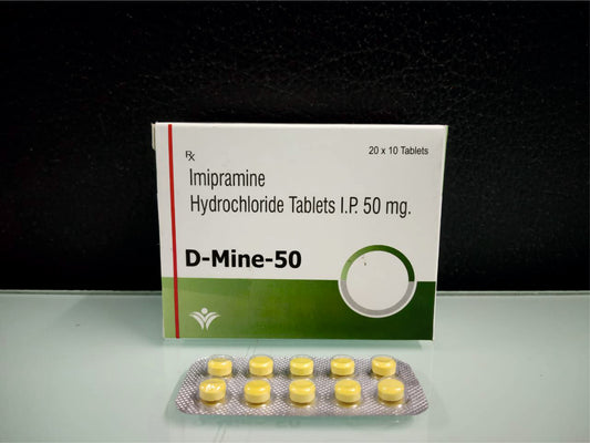 Imipramine Hcl 50 {Rate of 10 Tab} by Dellwich