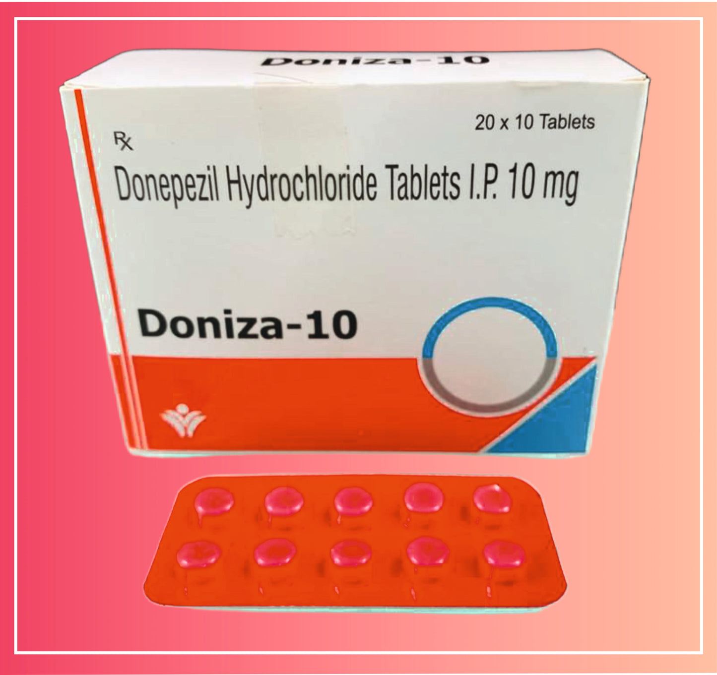 Donepezil Hcl 10 {Rate of 10 Tab} by Dellwich