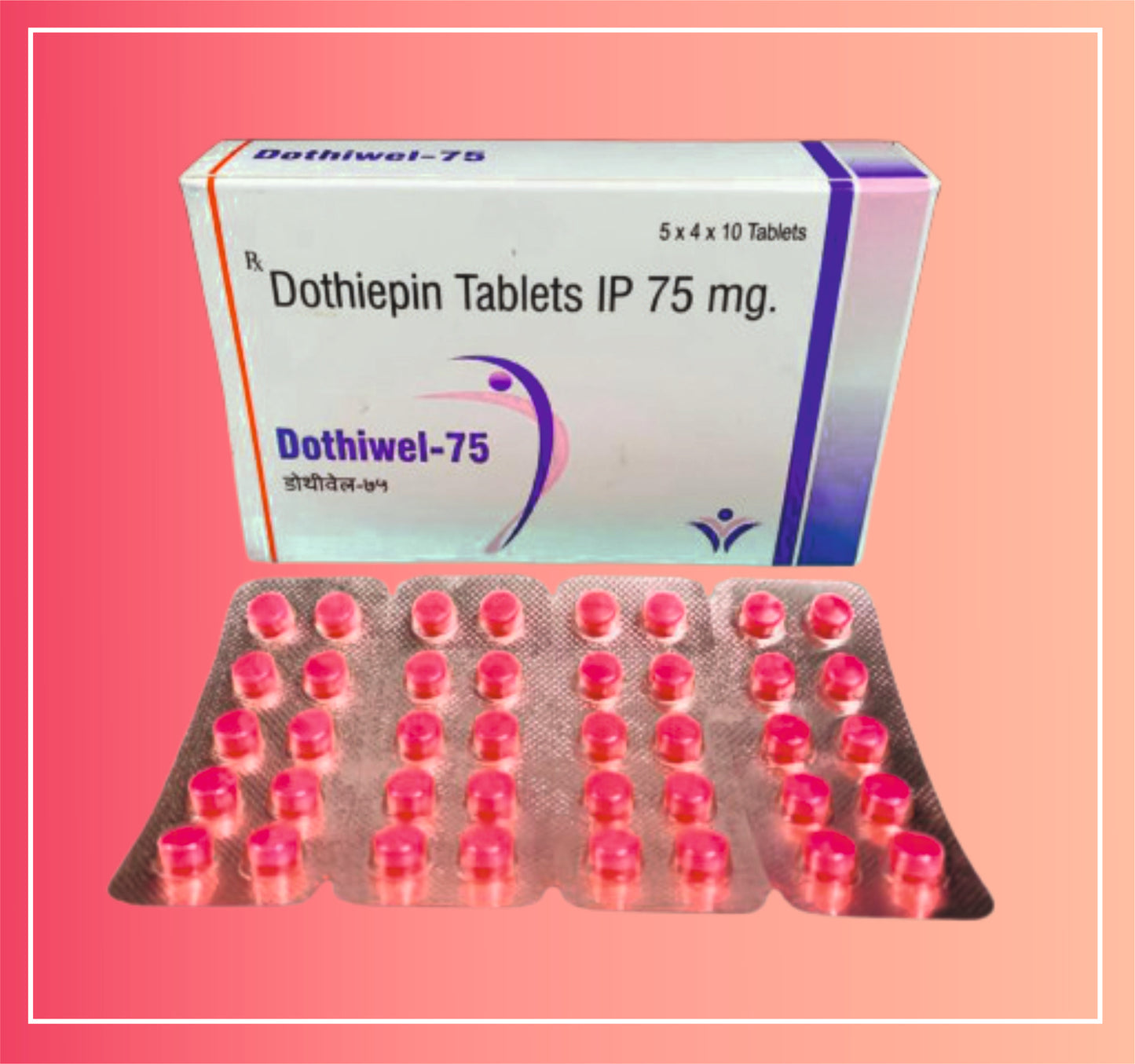 Dothiepin Hcl 75 {Rate of 10 Tab} by Dellwich