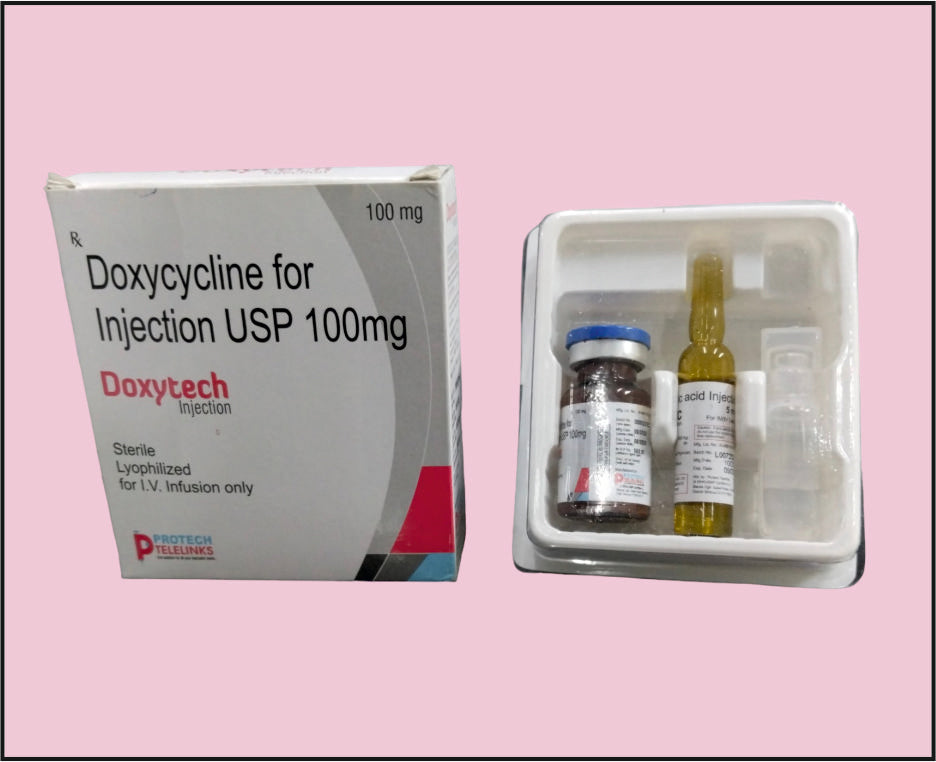 Doxycyline 100Mg (10 ML) DOXYTECH 100 by Protech