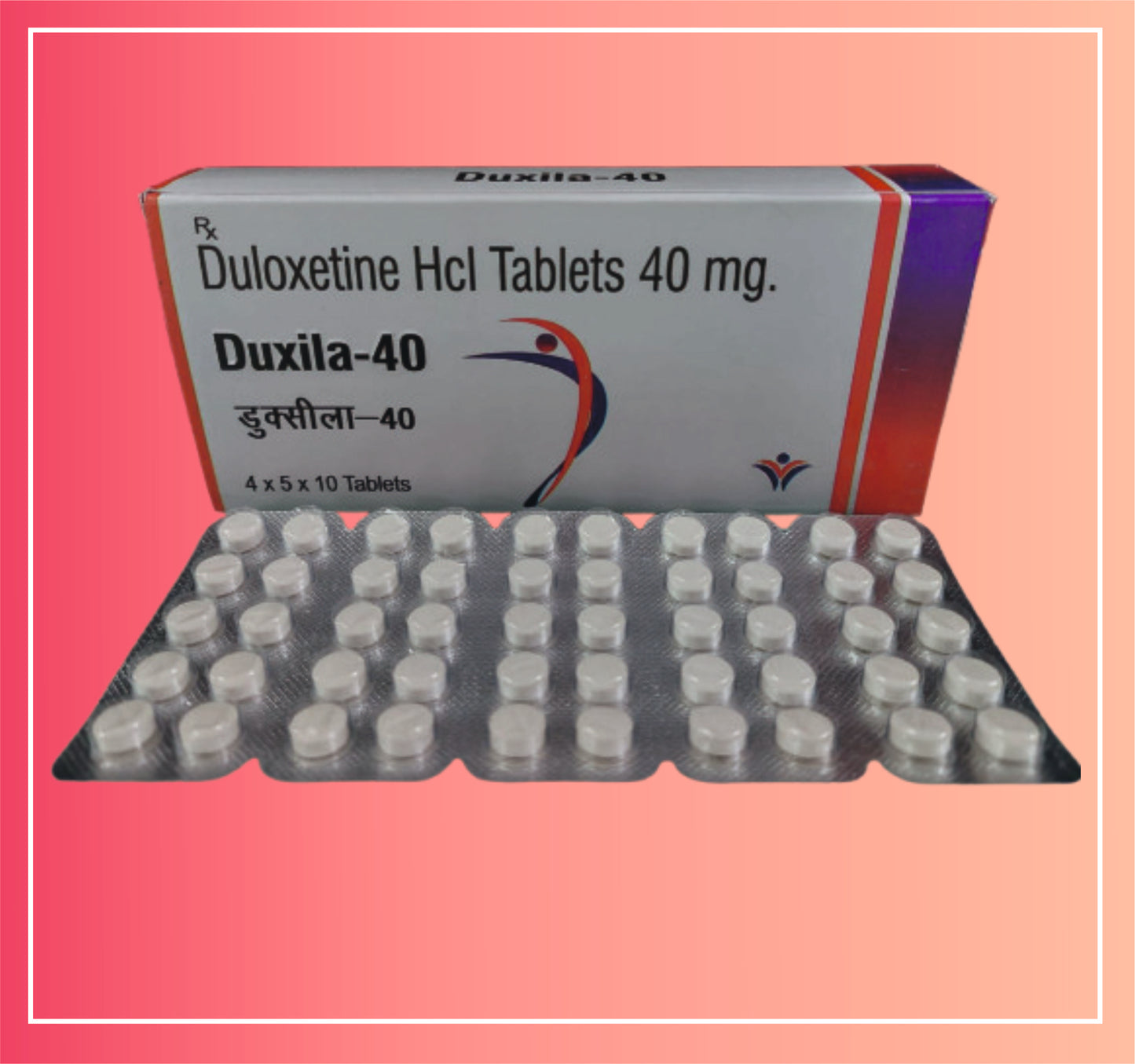 Duloxetine Hcl 40 {Rate of 10 Tab} by Dellwich
