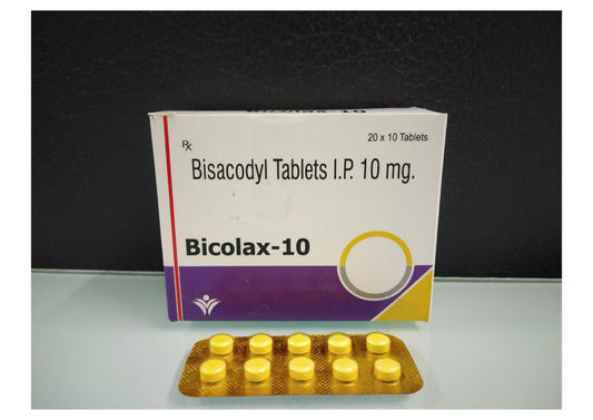 Bisacodyl 10 {Rate of 10 Tab}by Dellwich