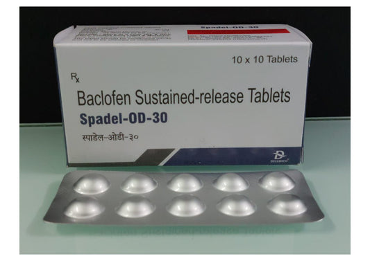 Baclofen 30 (Sr) {Rate of 10 Tab} by Dellwich