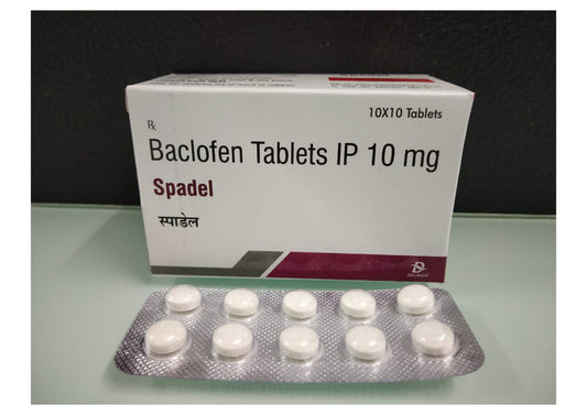 Baclofen 10  {Rate of 10 Tab} by Dellwich