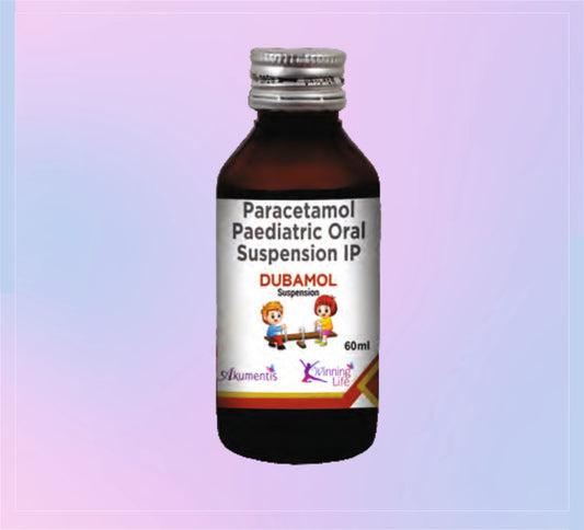 Dubamol Syrup 60 Ml 1X60ML Paracetamol 125 Mg   by Akumentis