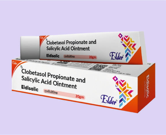 ELDISALIC  OINT 20GM ( Clobetasol Propionate 0.5 % w/w, Salicylic Acid 3.0% ) by Elder