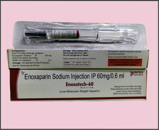 Enoxaparin60 Mg (PFS) ENOXATECH 60 PFS by Protech