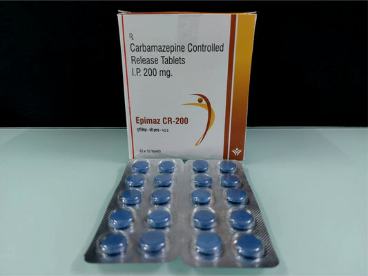 Carbamazepine 200 (Cr) {Rate of 10 Tab} by Dellwich