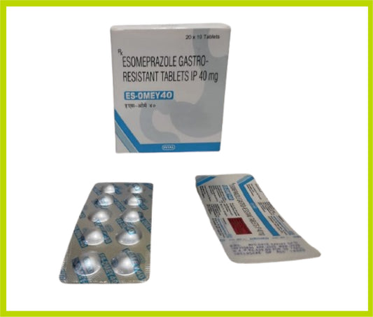 ES- OMEY 40 (10T) (  ESOMEPRAZOLE 40 MG, ) by Intas
