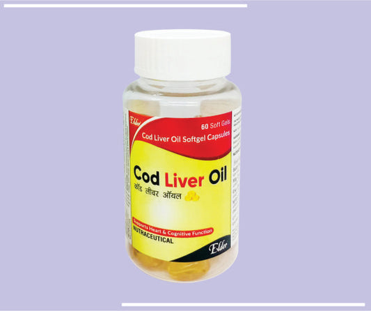 COD LIVER OIL SOFTGELS (10X60SG) Cod Liver Oil by Elder