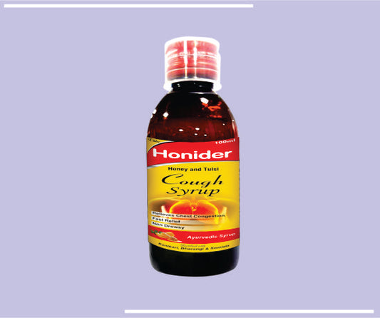 HONIDER SYP (25X100ML) Honey Based Cough Syp by Elder