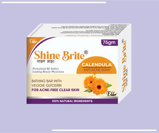 SHINE BRITE SOAP (10X75GM) Allantoin,Lauric Acid,Glycerin,Disodium EDTA,Colour Pink AT23676,Salicillic Acid,Sodium Lauryl,ether Sulphate.Tea Tree Oil,Vitamin E Acetate,Chlorhexidine Di-undecylenate by Elder