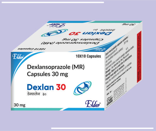 DEXLAN 30 CAPS (10X10) Dexlansoprazole MR 30mg by Elder
