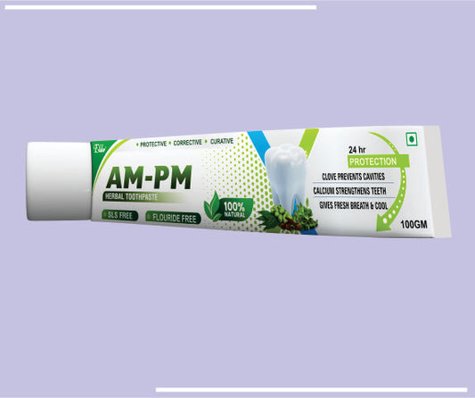 AM PM HERBAL TOOTH PASTE (10X100GM) Herbal Toothpaste by Elder