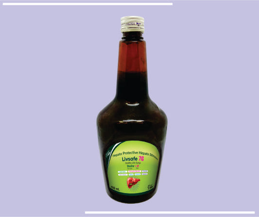LIVOSAFE 7G SYP (500ML) Liver Syp 7G  Ayurvedic Syp by Elder