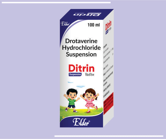 DITRIN SYP (36X100ML) DROTAVERINE 10mg/5ml by Elder