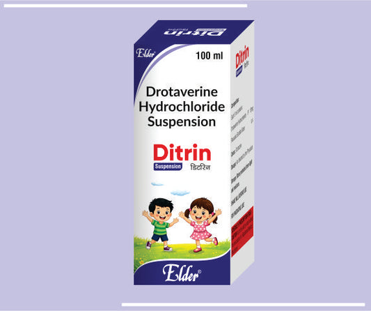 DITRIN SYP (36X100ML) DROTAVERINE 10mg/5ml by Elder