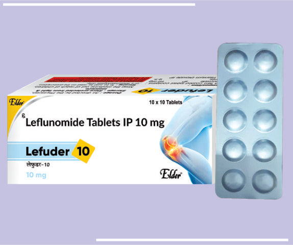 LEFUDER 10 TABS (10X10) Leflunomide 10mg by Elder