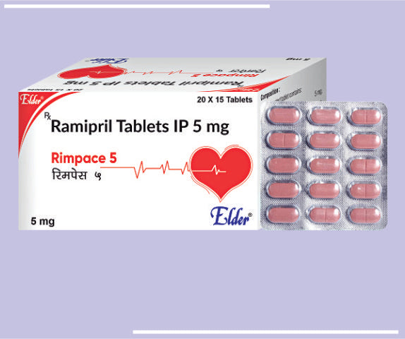 RIMPACE 5 TABS (20X15) Ramipril5mg by Elder