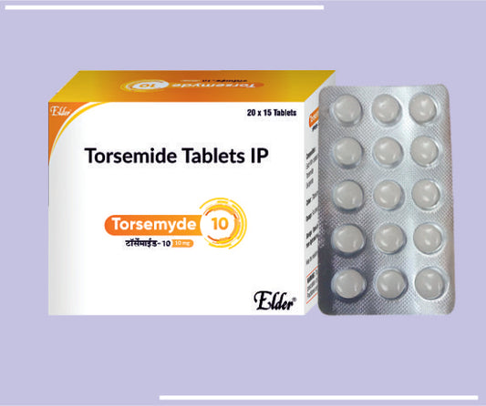 TORSEMYDE 10 TABS (20X15) Torsemide 10mg by Elder