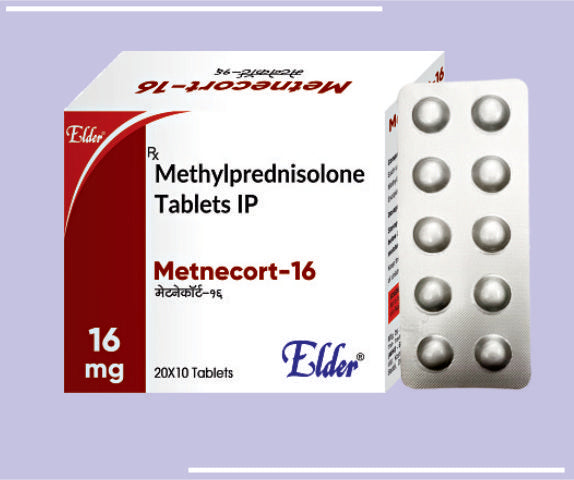 METNECORT 16  TABS (20X10) Methylprednisolone 16 MG 
 by Elder
