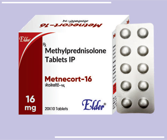 METNECORT 16  TABS (20X10) Methylprednisolone 16 MG 
 by Elder