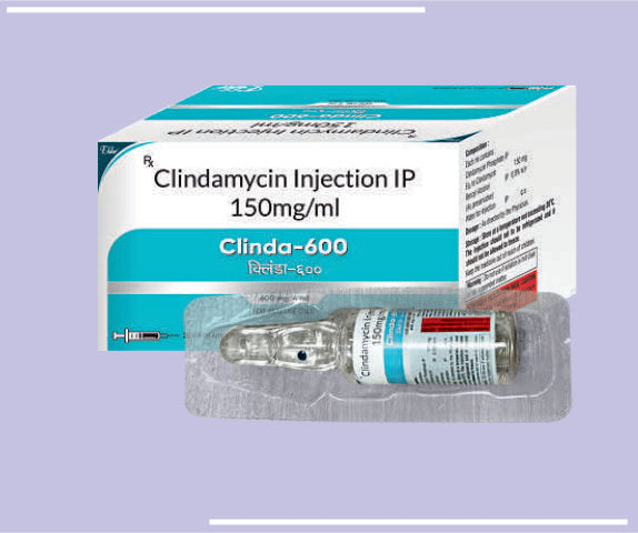 CLINDA 600 AMPOULES (4ML) Clindamycin 600mg by Elder