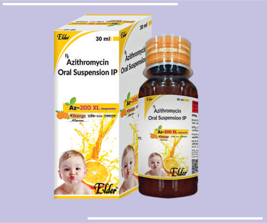 AZ 200 XL SUSP (30ML) Azithromycin 200 mg by Elder