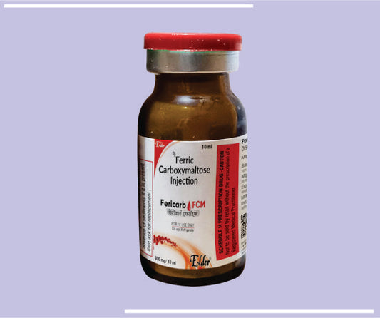 FERICARB FCM VIAL (10ML) Ferric Carboxymaltose Injection 50mg/ml by Elder