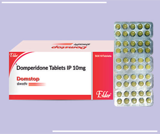 DOMSTOP   TABS (50X10) Domperidone 10MG TABS by Elder