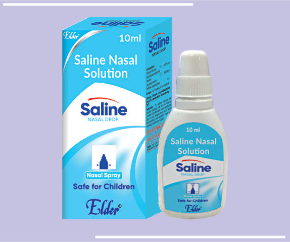 SALINE NASAL DROP (25X10ML) Saline Chloride 0.65% by Elder