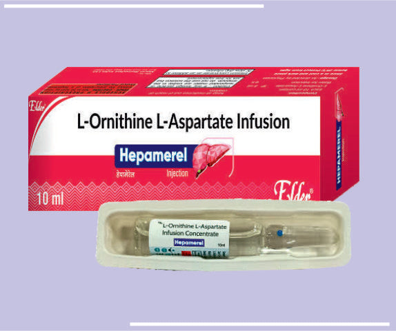 HEPAMERAL AMP (10X10ML) L-ornithine L-Aspartate 5gm. by Elder