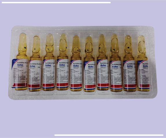 ELCILOC INJ (10X10X2ML) Ranitidine 2mg by Elder
