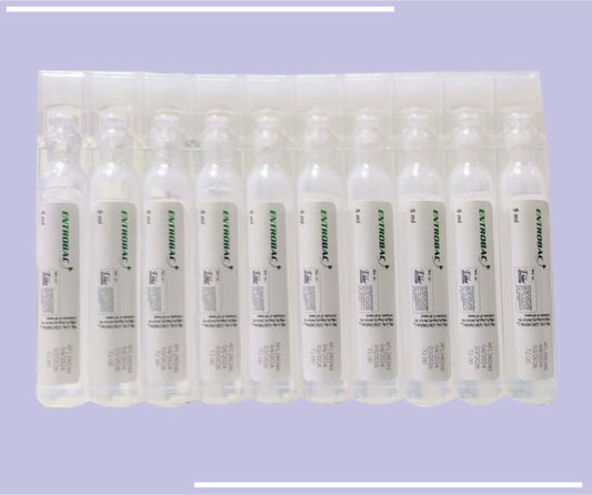 ENTROBAC  RESPOULES (5X5ML) Bacillius Clasuii Spores 2 billion Suspension by Elder